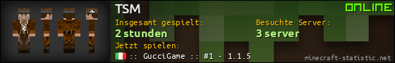 Benutzerleisten 560x90 für TSM