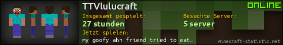 Benutzerleisten 560x90 für TTVlulucraft