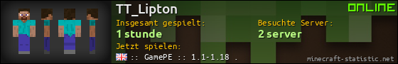 Benutzerleisten 560x90 für TT_Lipton