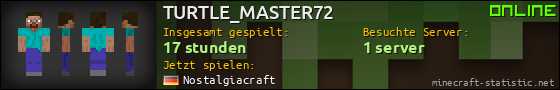 Benutzerleisten 560x90 für TURTLE_MASTER72