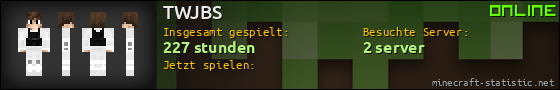Benutzerleisten 560x90 für TWJBS