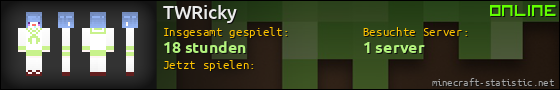 Benutzerleisten 560x90 für TWRicky
