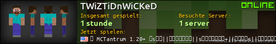 Benutzerleisten 560x90 für TWiZTiDnWiCKeD