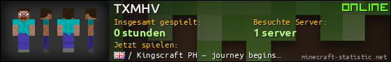 Benutzerleisten 560x90 für TXMHV