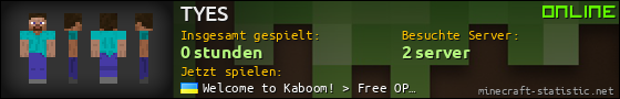 Benutzerleisten 560x90 für TYES