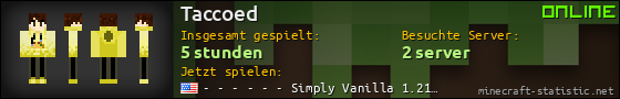 Benutzerleisten 560x90 für Taccoed