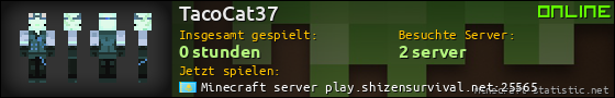 Benutzerleisten 560x90 für TacoCat37