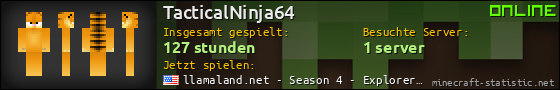 Benutzerleisten 560x90 für TacticalNinja64