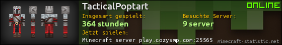 Benutzerleisten 560x90 für TacticalPoptart