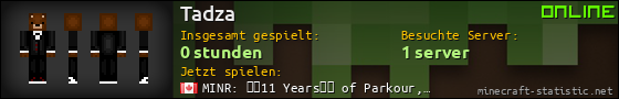 Benutzerleisten 560x90 für Tadza