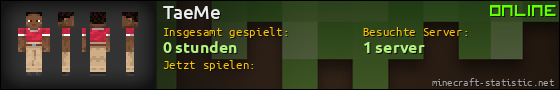 Benutzerleisten 560x90 für TaeMe