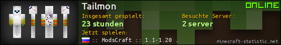 Benutzerleisten 560x90 für Tailmon