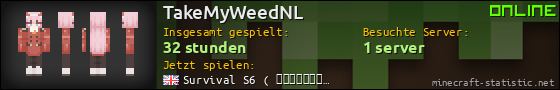 Benutzerleisten 560x90 für TakeMyWeedNL