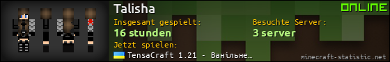Benutzerleisten 560x90 für Talisha