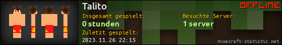 Benutzerleisten 560x90 für Talito
