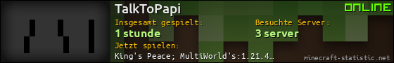 Benutzerleisten 560x90 für TalkToPapi