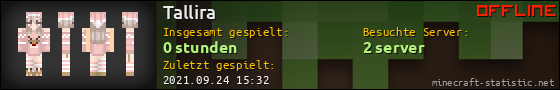 Benutzerleisten 560x90 für Tallira