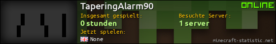 Benutzerleisten 560x90 für TaperingAlarm90