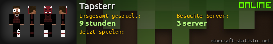 Benutzerleisten 560x90 für Tapsterr
