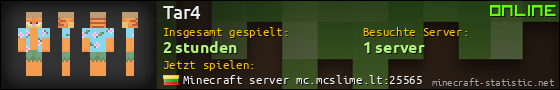 Benutzerleisten 560x90 für Tar4