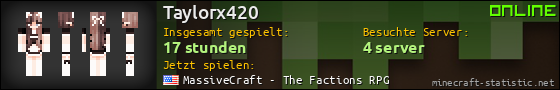 Benutzerleisten 560x90 für Taylorx420