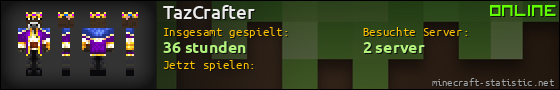 Benutzerleisten 560x90 für TazCrafter