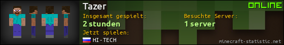 Benutzerleisten 560x90 für Tazer