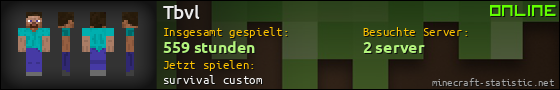 Benutzerleisten 560x90 für Tbvl
