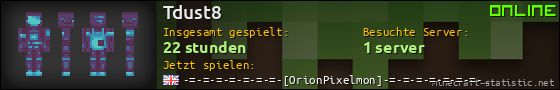 Benutzerleisten 560x90 für Tdust8