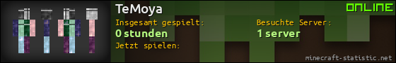 Benutzerleisten 560x90 für TeMoya