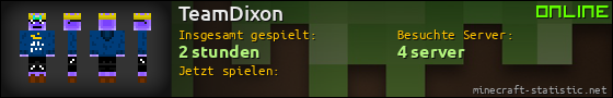 Benutzerleisten 560x90 für TeamDixon