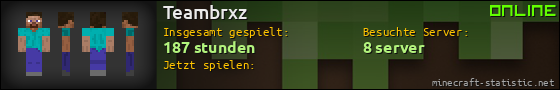 Benutzerleisten 560x90 für Teambrxz