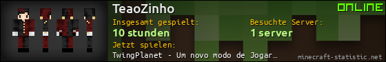 Benutzerleisten 560x90 für TeaoZinho