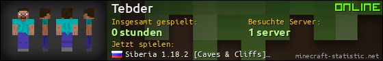Benutzerleisten 560x90 für Tebder