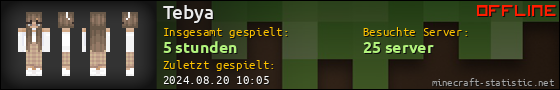Benutzerleisten 560x90 für Tebya