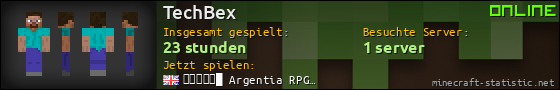 Benutzerleisten 560x90 für TechBex