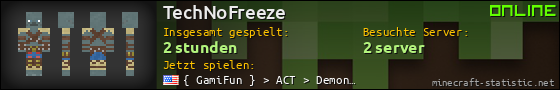 Benutzerleisten 560x90 für TechNoFreeze