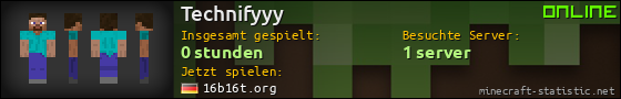 Benutzerleisten 560x90 für Technifyyy