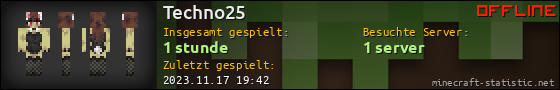 Benutzerleisten 560x90 für Techno25