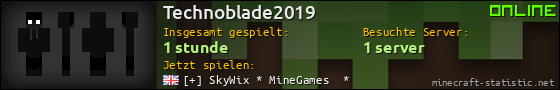 Benutzerleisten 560x90 für Technoblade2019