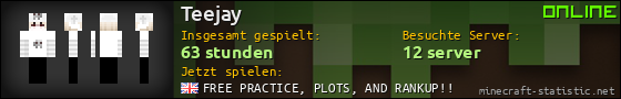 Benutzerleisten 560x90 für Teejay