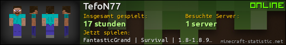 Benutzerleisten 560x90 für TefoN77