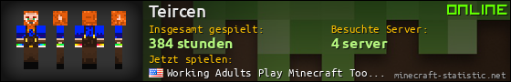 Benutzerleisten 560x90 für Teircen
