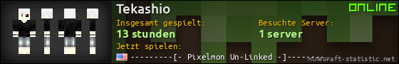 Benutzerleisten 560x90 für Tekashio