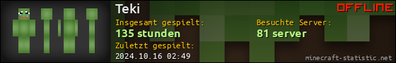 Benutzerleisten 560x90 für Teki
