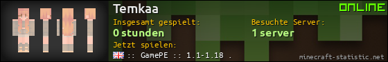 Benutzerleisten 560x90 für Temkaa