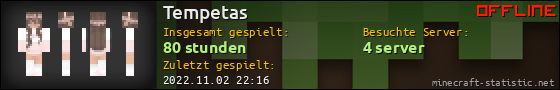 Benutzerleisten 560x90 für Tempetas