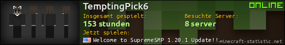 Benutzerleisten 560x90 für TemptingPick6