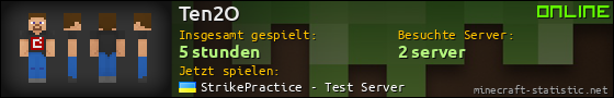 Benutzerleisten 560x90 für Ten2O