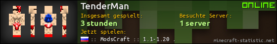Benutzerleisten 560x90 für TenderMan